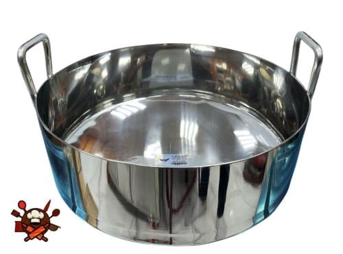 صاج سمك استيل هندي م60سم ثقيل