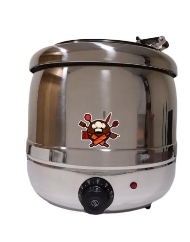 سخان شوربة استيل كهربائي 10لتر