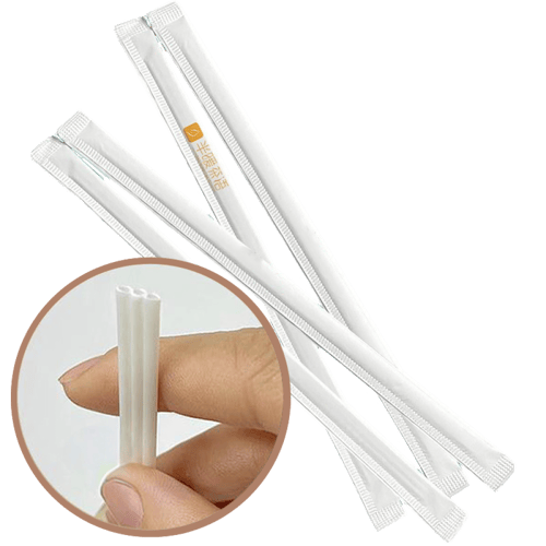 مصاصات ورقية قابلة للتحلل صديقة للبيئة