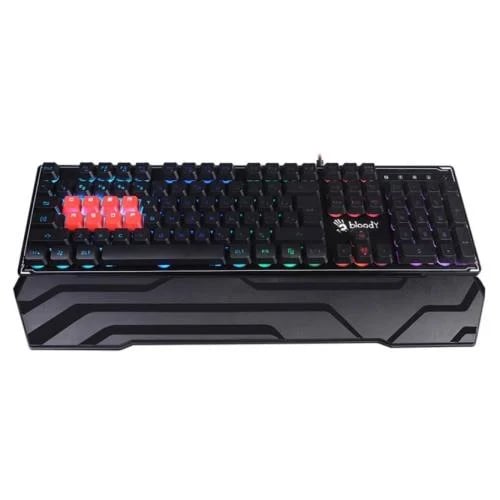 اوبتكل كيبورد قيمنق ار جي بي LED من بلودي BLOODY- B3370R