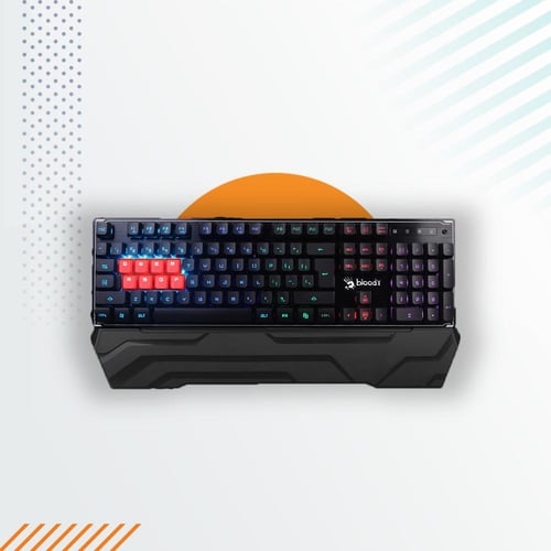 كيبورد قيمنق ار جي بي LED من بلودي BLOODY- B3370R
