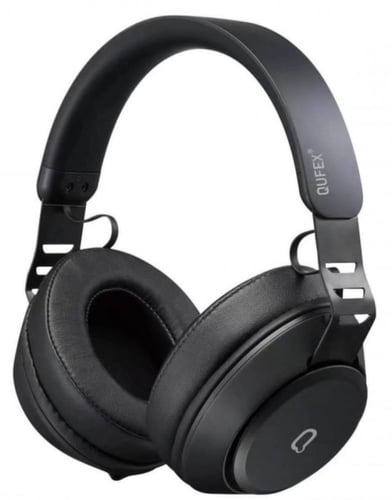 سماعة رأس استريو لاسلكية من ماركة QUFEX مع تقنية إ...