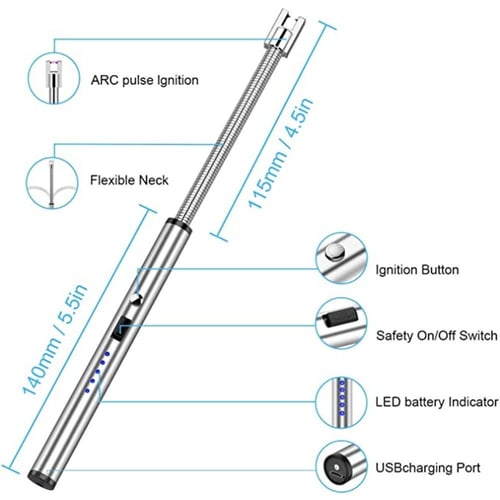 ولاعة إلكترونية قابلة لإعادة الشحن من MOROS