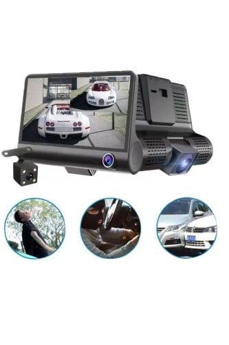 داش كام 3 كاميرات امامية وخلفية وداخلي موج ماكس