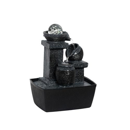 نافورة منزلية بتصميم الجرة المائلة