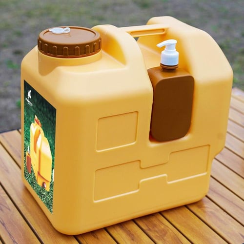 جركل ماء للرحلات 20 لتر مع علبة صابون من DLC