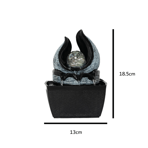 نافورة ديكور منزلية بتصميم صدفة البحر