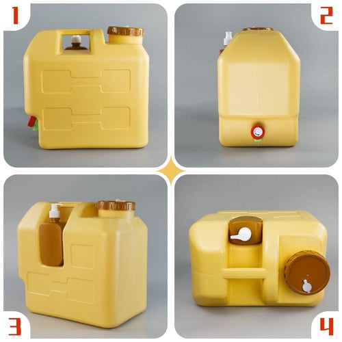 جركل ماء للرحلات 20 لتر مع علبة صابون من DLC