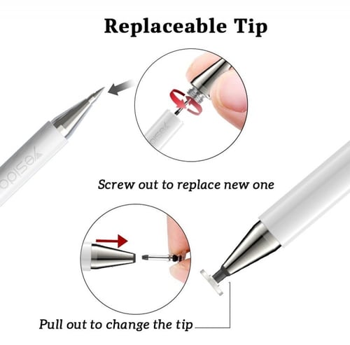 قلم للأجهزة اللوحية و وبالامكان الكتابة على الورق...