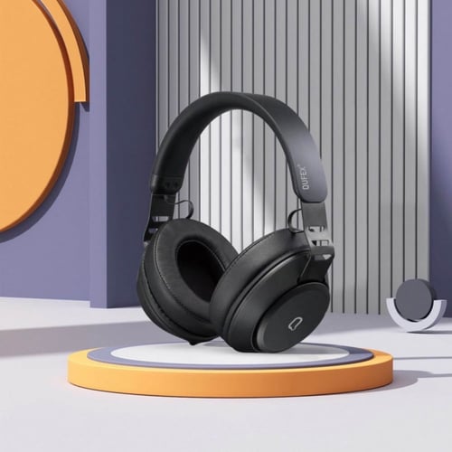 سماعة رأس استريو لاسلكية من ماركة QUFEX مع تقنية إ...