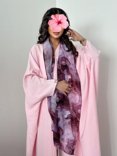 Abaya Flushing Pink