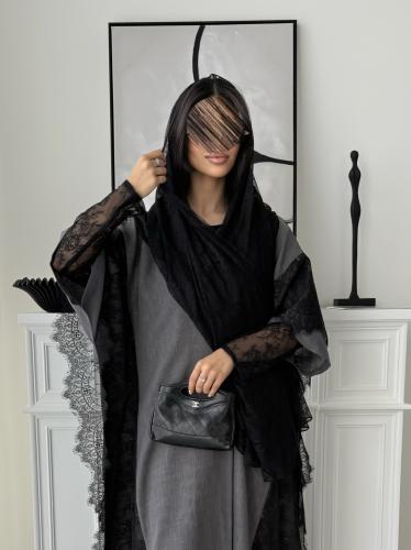Grace Grey Abaya