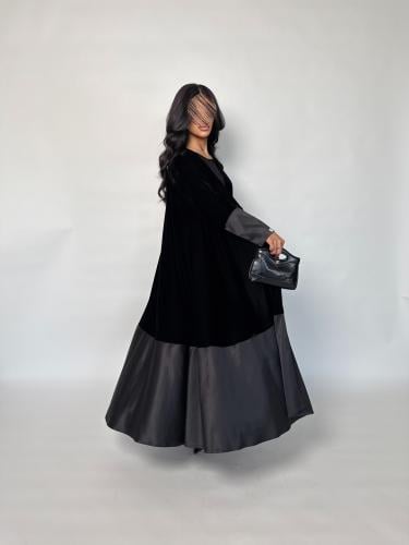 VELORA BLACK ABAYA