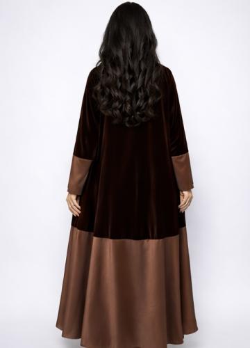 VELORA BROWN Abaya