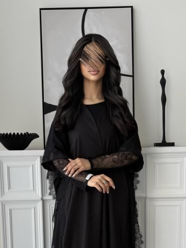 Grace Black Abaya