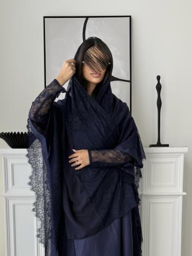 Grace Navy Abaya