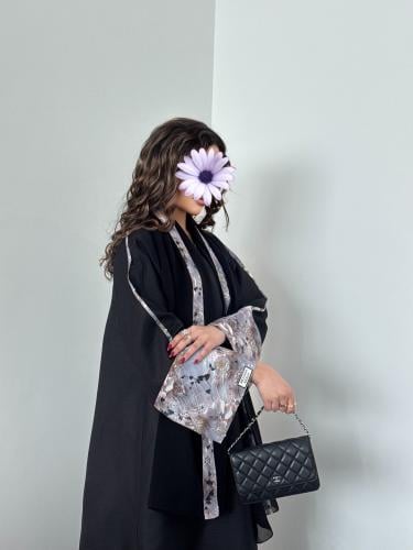 Soft Black Abaya