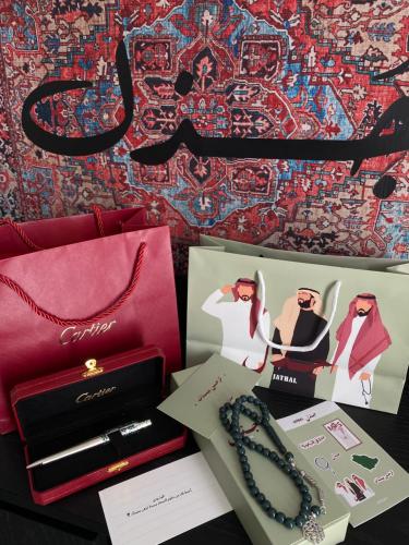 سبحة بكلايت + قلم كارتير