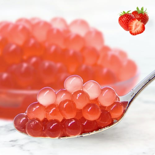 كرات بوبا بابلز الفراولة 3 كيلو | Strawberry Boba...