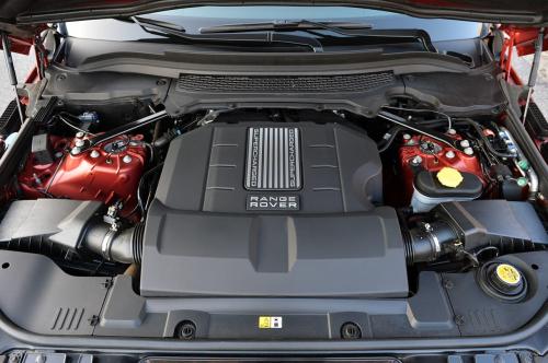 Range Rover 2014 V8 engine: power and performance without limits