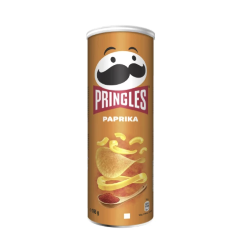 Pringles paprika large 165 grams