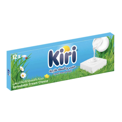Kiri cheese medium 12 pieces square