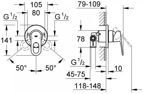 قلب خلاط دش 1 خط + مسكه BAULOOP من جروهي