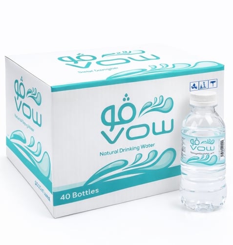 مياه ڤو 330 مل،40 عبوه