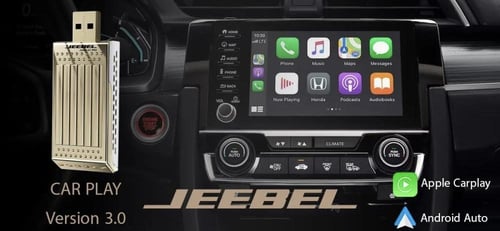 محول Jeebel CarPlay Pro - ذاكرة 64GB وRAM 4GB - يد...