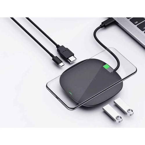 محول اوكي نقل بيانات USB-C و 5 مخارج بقدرة 100 واط...