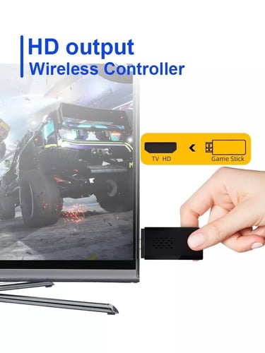 جهاز العاب الطيبين المطور مع 2 يد تحكم عن بعد (+10...