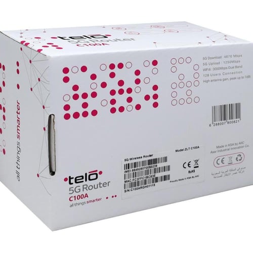 راوتر تيلو 5G C100A سرعة تصل إلى 3000 ميجا