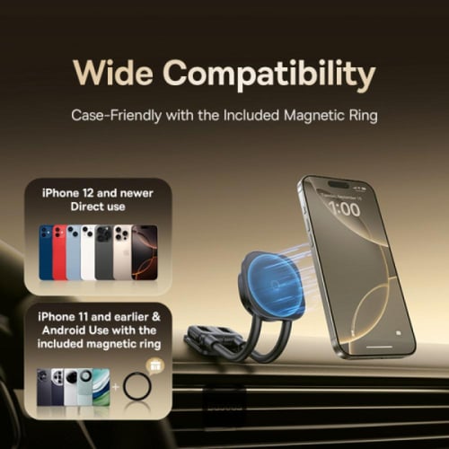 حامل سيارة مغناطيسي Baseus PrimeTrip C03s بذراع مز...