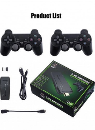 جهاز العاب الطيبين المطور مع 2 يد تحكم عن بعد (+10...