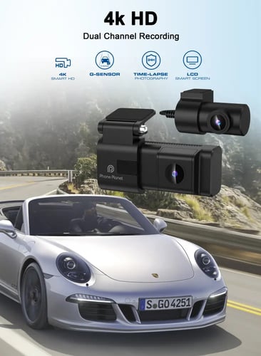 داش كام فون بلانت جودة 4K امامي - خلفي