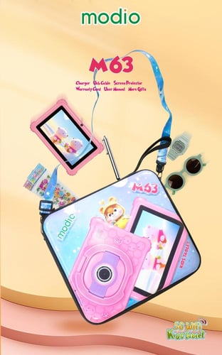 تابلت الاطفال موديو M63 بمقاس 7 انش - 128 قيقا رام...