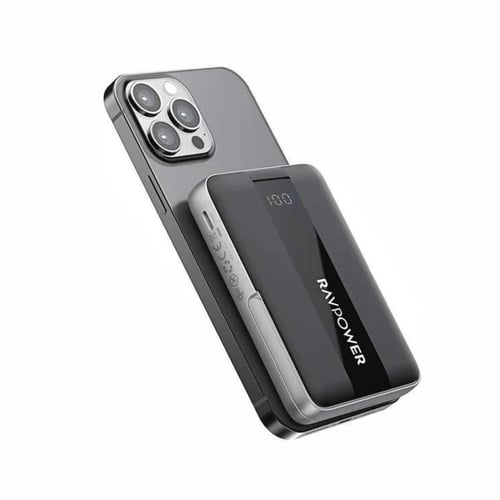 بطارية متنقلة راف باور بقوة 15 واط بسعة 10 الف ملي...