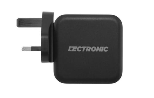 فيش جداري من لكترونيك بقوة 65 واط منفذين