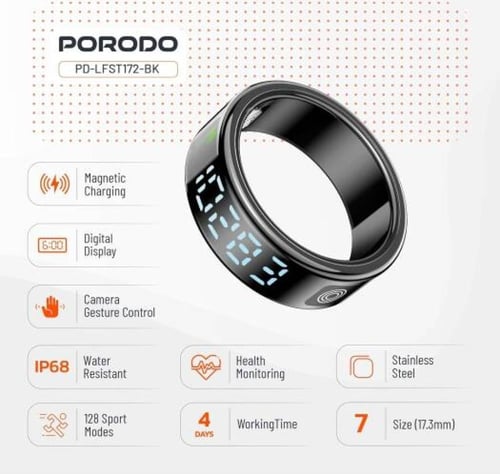 خاتم برودو فيتسينك الذكي للتبع الصحة واللياقة