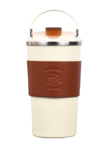 مج GELU الشهير - ابيض مع مسكه بني 350 مللي