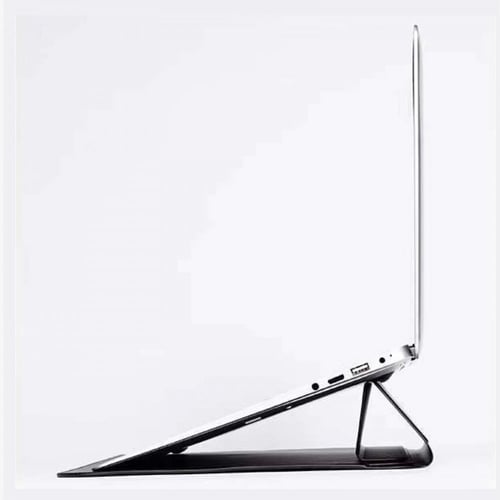 شنطة جلدية مع ستاند للايباد واللابتوب مقاس 13 انش