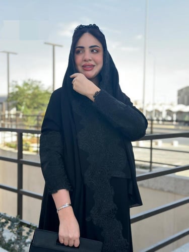 عباية لِين الملكية - كولكشن العيد