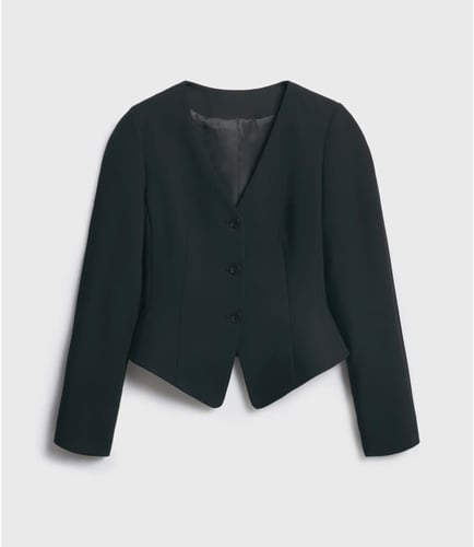 CROPPED SLIM-FIT BLAZER