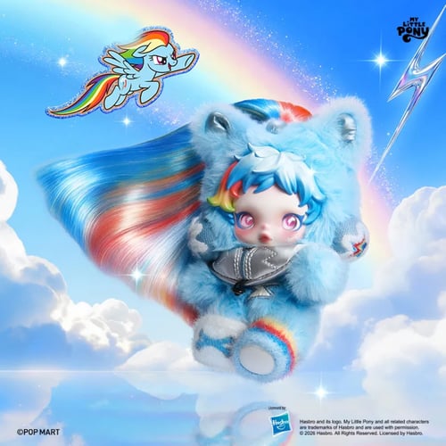 SKULLPANDA × My Little Pony Plush Doll