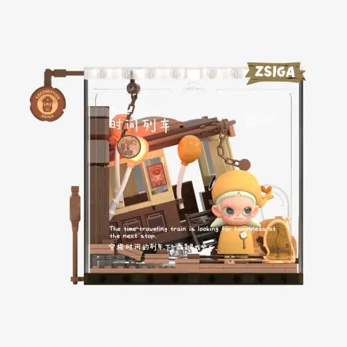 POP MART Zsiga Walking Into The Forest -Block Figu...