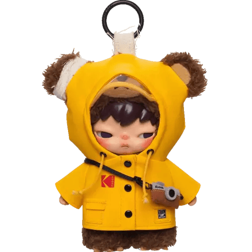 Hirono × Kodak Click Bear Plush Doll Pendant