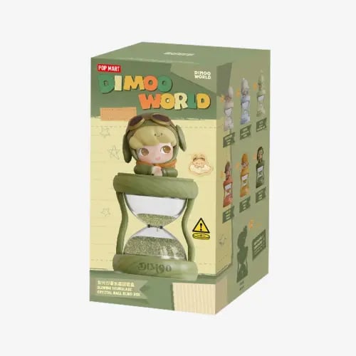 DIMOO Memories We Hold-Glowing Hourglass Crystal B...
