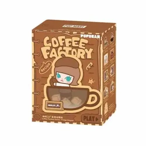 POP BEAN Coffee Factory -Fridge Magnet