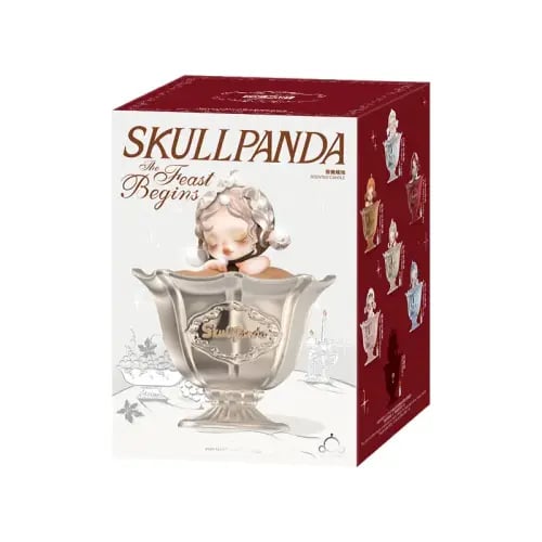 SKULLPANDA The Feast Begins- Candle