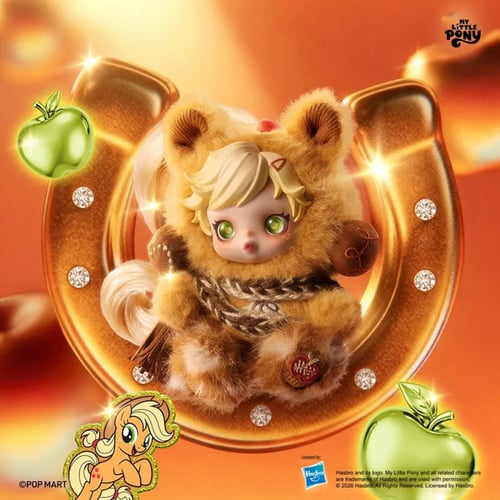 SKULLPANDA × My Little Pony Plush Doll